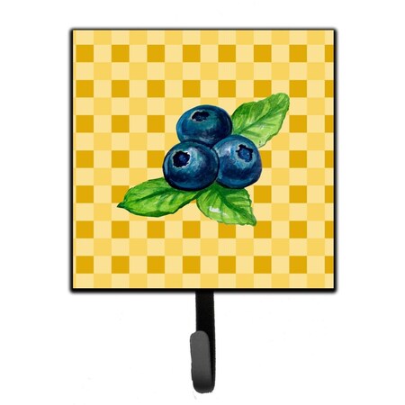 Jensendistributionservices Blueberries on Basketweave Leash or Key Holder MI2101670
